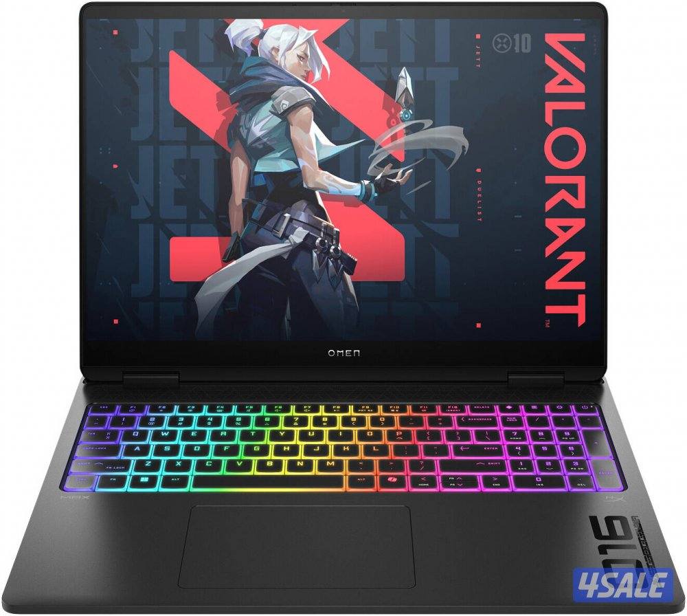 لاب توب HP Omen Max 16 RTX5080 16GB استخدم يومين فقط.0
