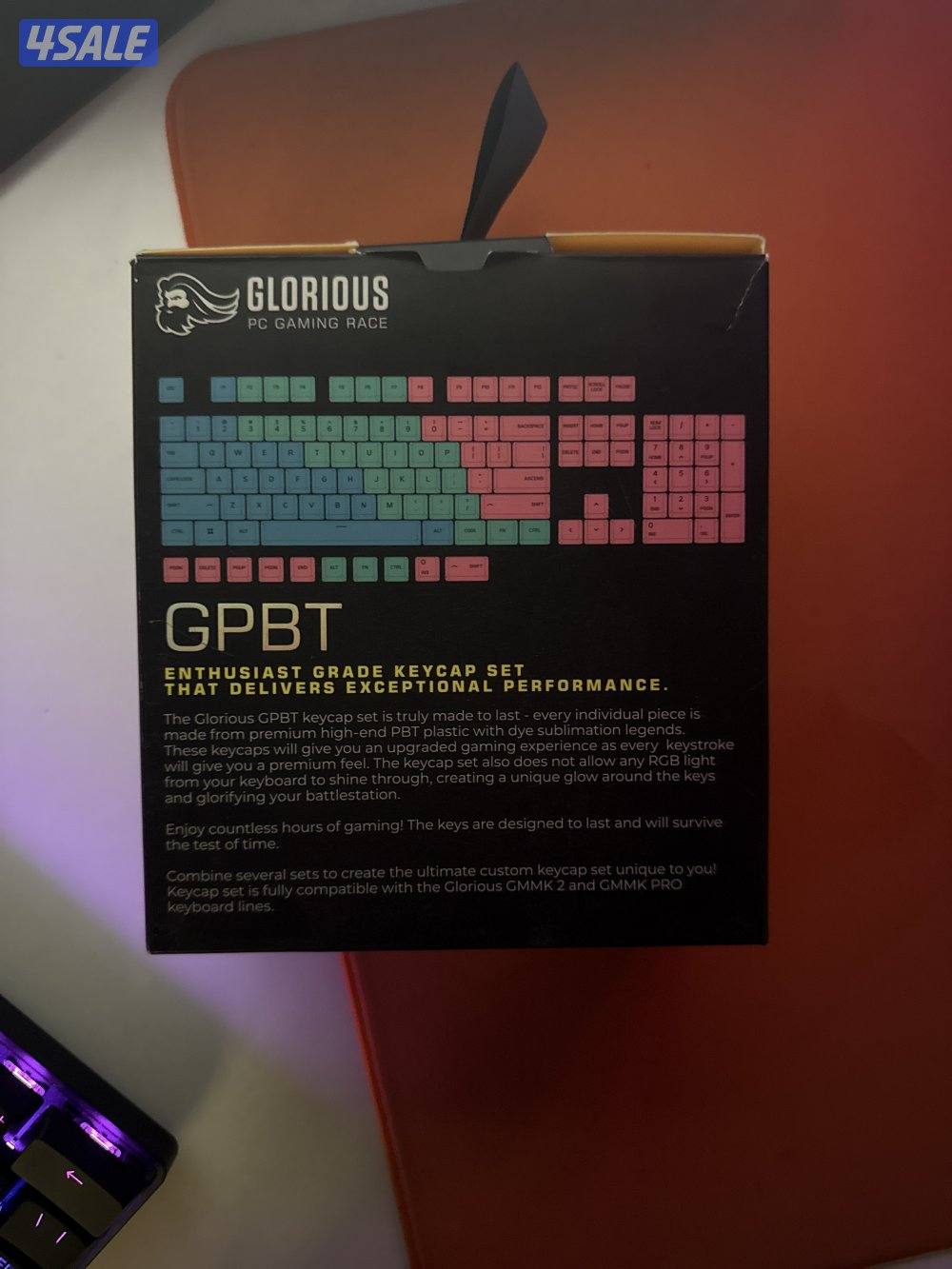 Glorious premium PBT keycaps us pastel color for keyboard13