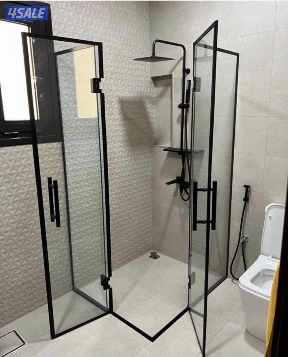 فني زجاج ومرايات ـ دربزين ـ شاور بوكس ـ  واجهات زجاج ـ ديوانيات ـ3