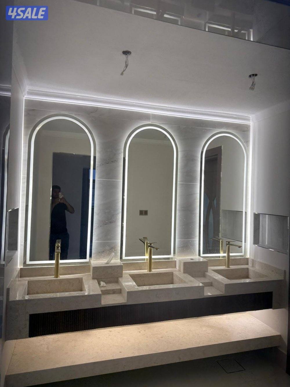 فني زجاج ومرايات ـ دربزين ـ شاور بوكس ـ  واجهات زجاج ـ ديوانيات ـ11