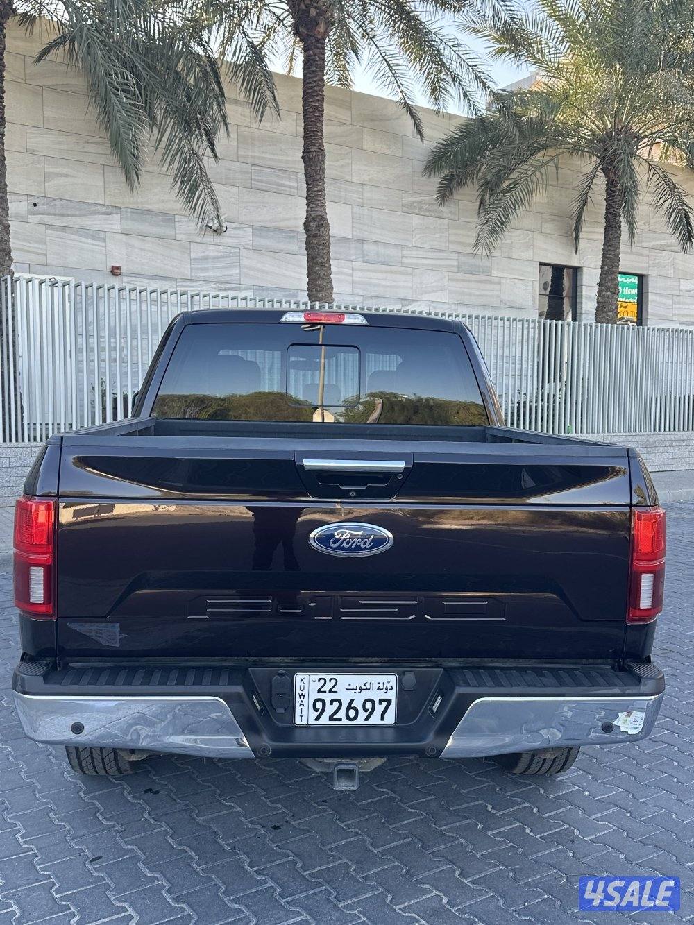 وانيت فورد F150 موديل 2019 دبل جير 4*4 صبغ الوكالة2
