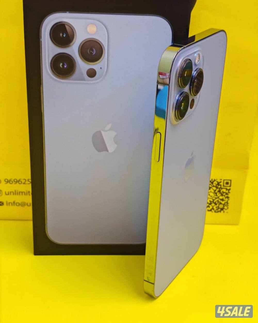 ايفون 13 برو ماكس – 256 جيجا – أزرق بطارية 77% مستعمل5