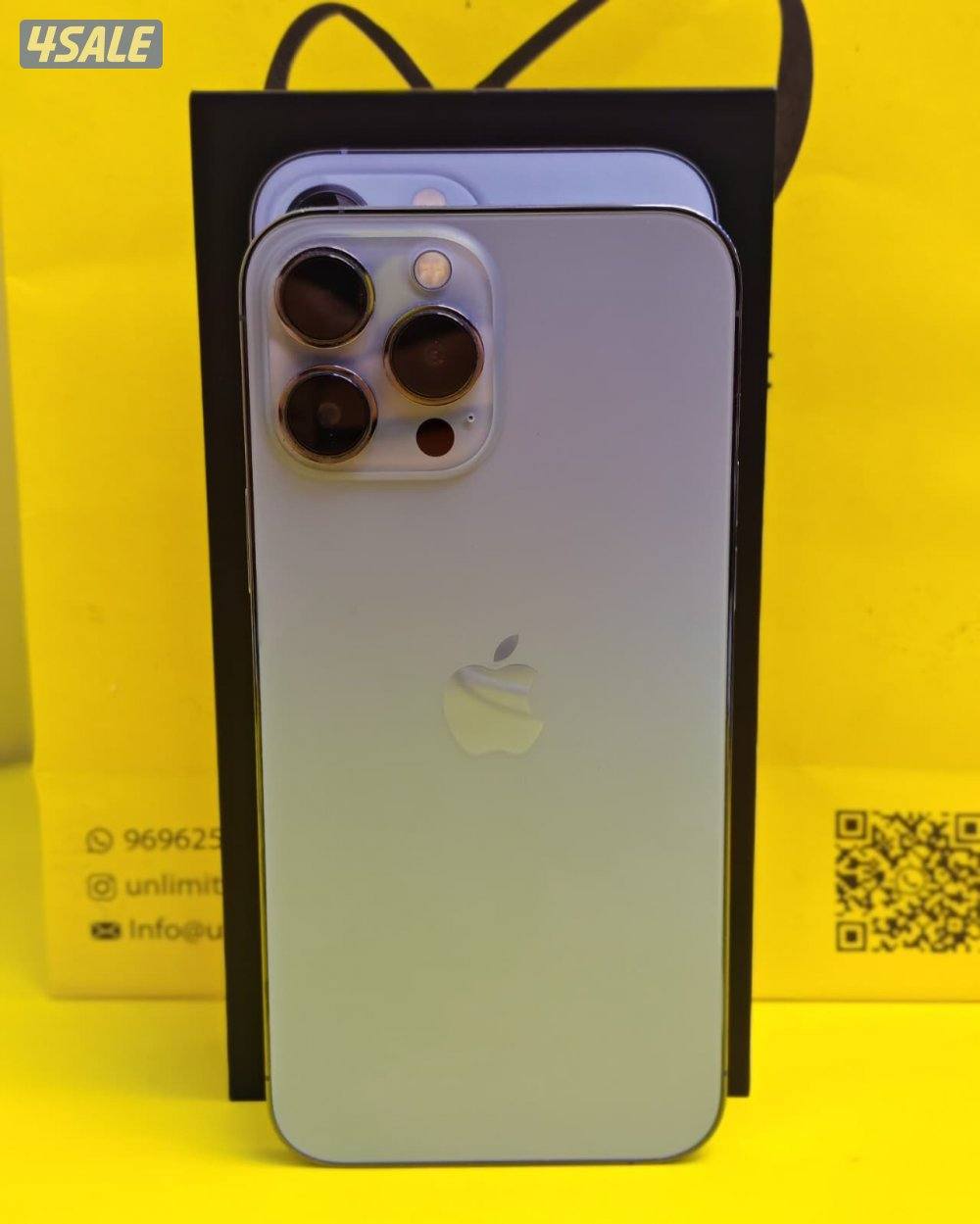 ايفون 13 برو ماكس – 256 جيجا – أزرق بطارية 77% مستعمل6