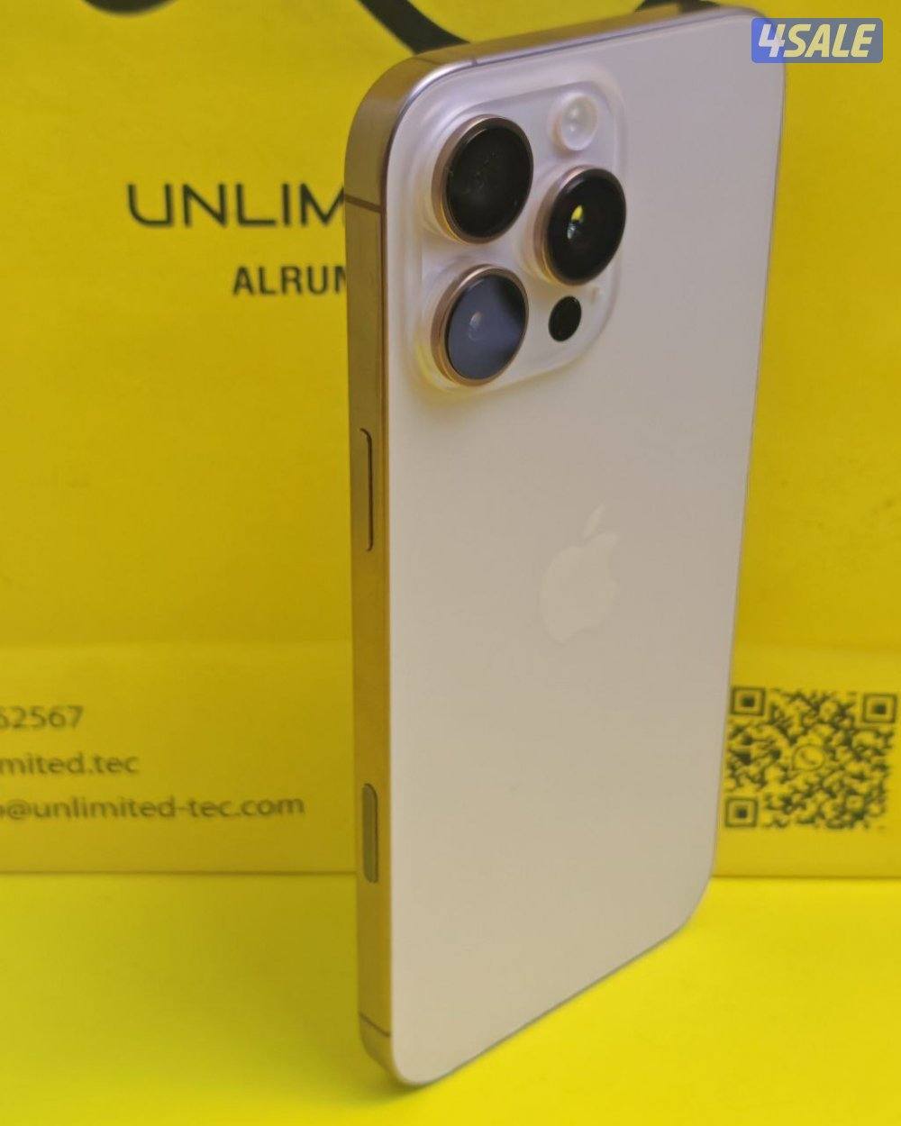 ايفون 16 برو ماكس – 1 تيرابايت – تيتانيوم صحراوي مستعمل كالجديد5