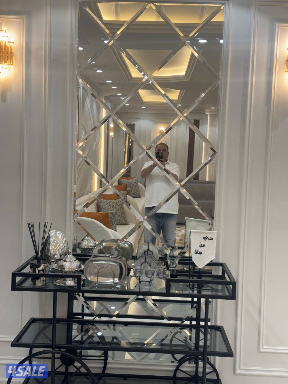 ديكورات خشبيه/ ديكورات جبس / خلفيات تليفزيون / ورق جدران / اصباغ12