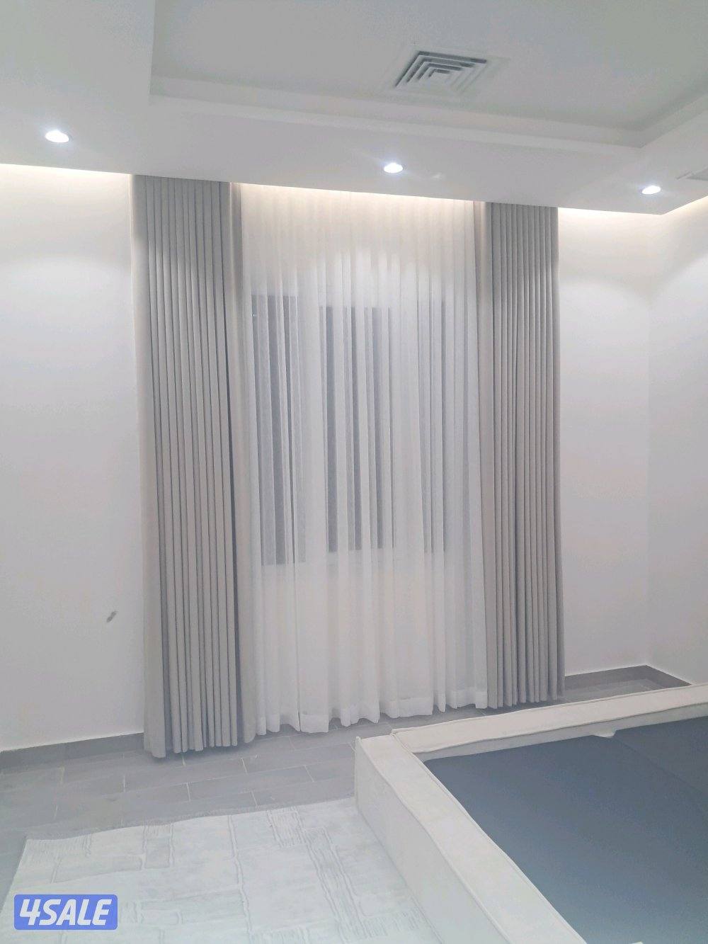 تفصال وتركيب وتصليح جميع انواع الستاير خام مخمل لينن ويفي2