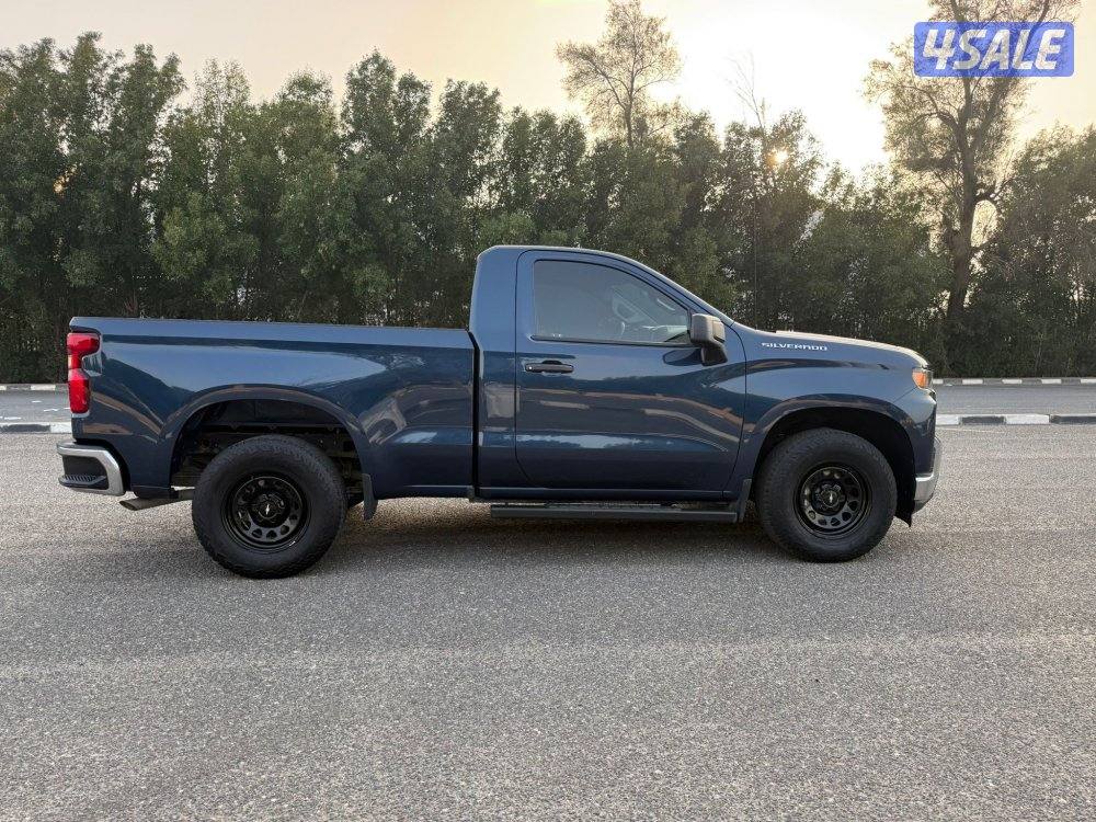 سلفرادو وارد الغانم موديل 2021 بحاله الوكاله عداد 98 الف2