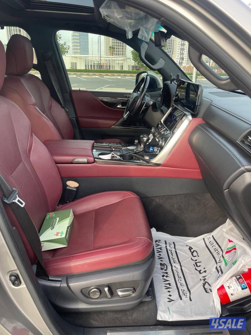 لكزس LX600 الساير موديل 2022 بحاله الوكاله عداد 92 الف10