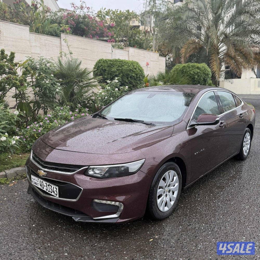 ماليبو / عداد 120 الف / موديل 2017 / بحاله جيده0