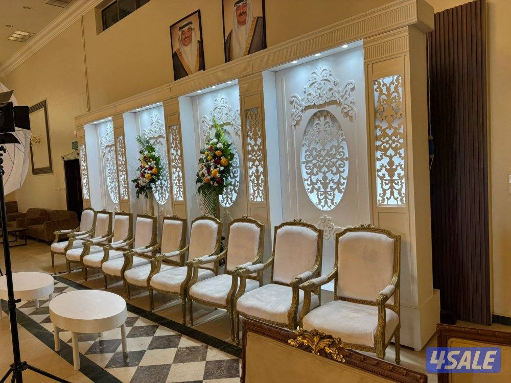 تأجير جميع مستلزمات الأفراح والمناسبات8