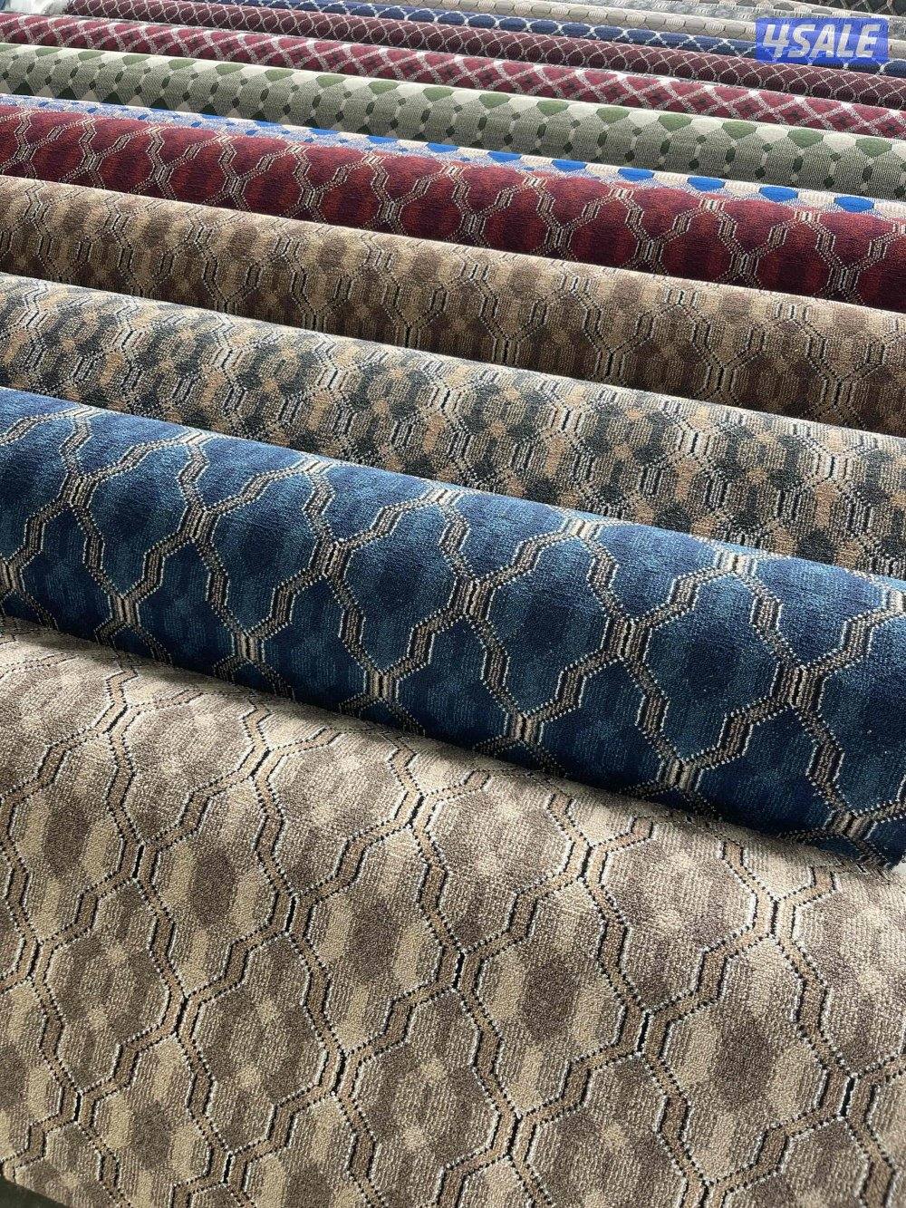 تركيب سجاد تركي ساده مشجر فندقي حفر يدوي بأسعار الجمله3