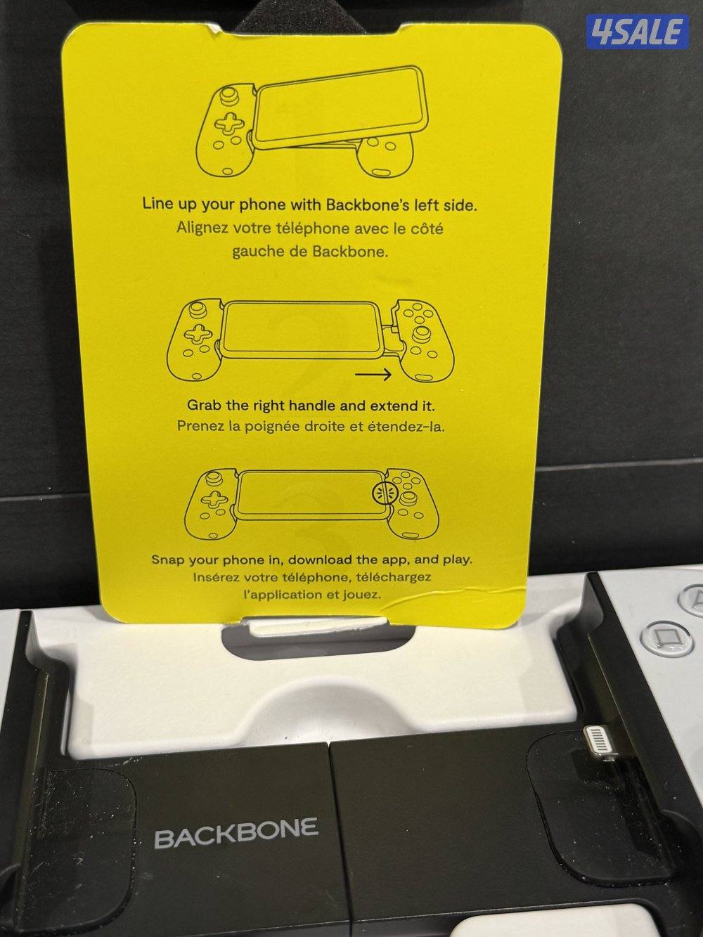 يده تحكم لأجهزه الأيفون بلاستيشن اديشن من باك بون ون الواجهة تايب سي5