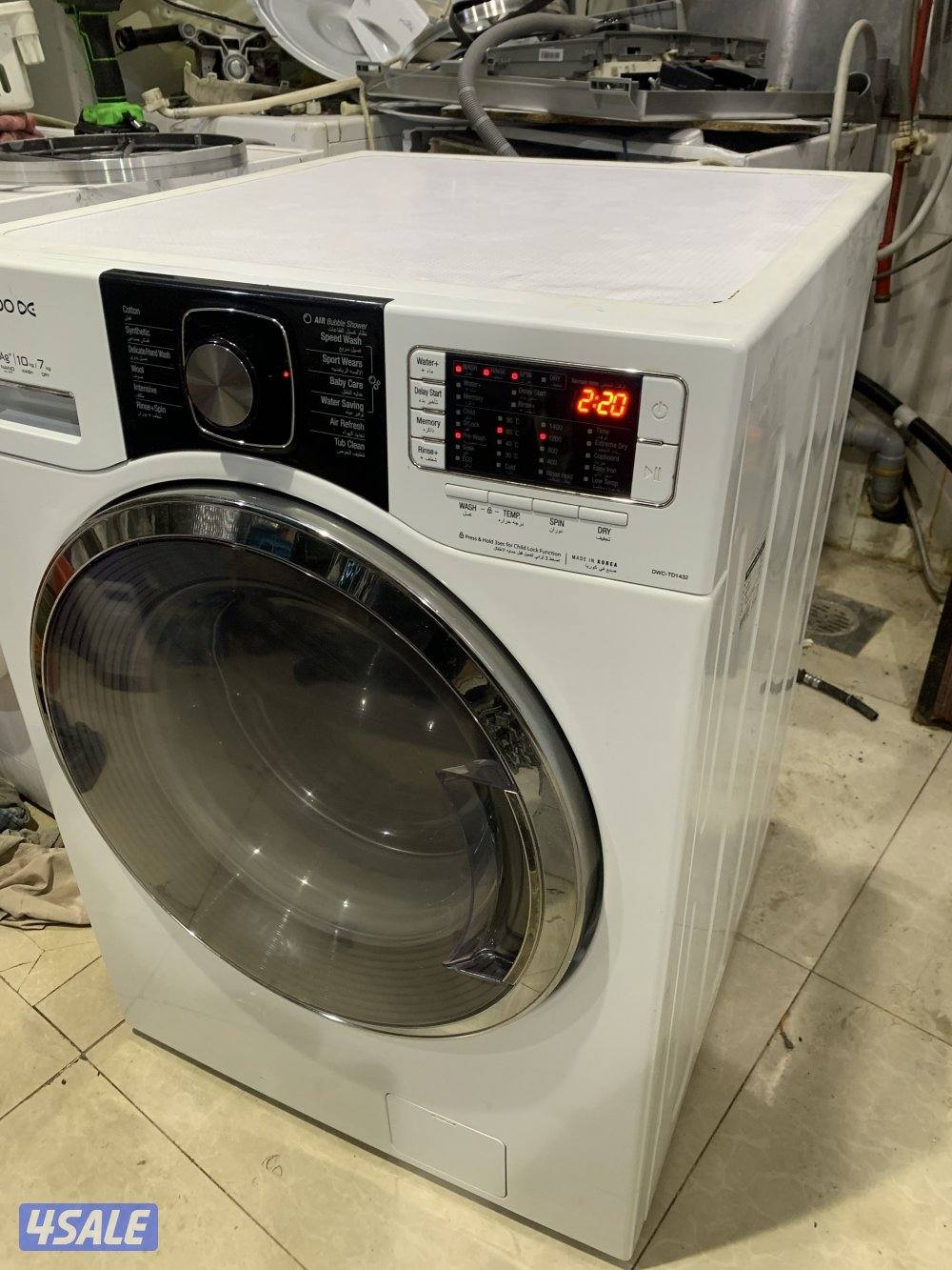 نبيع غساله دايو 10 KG1