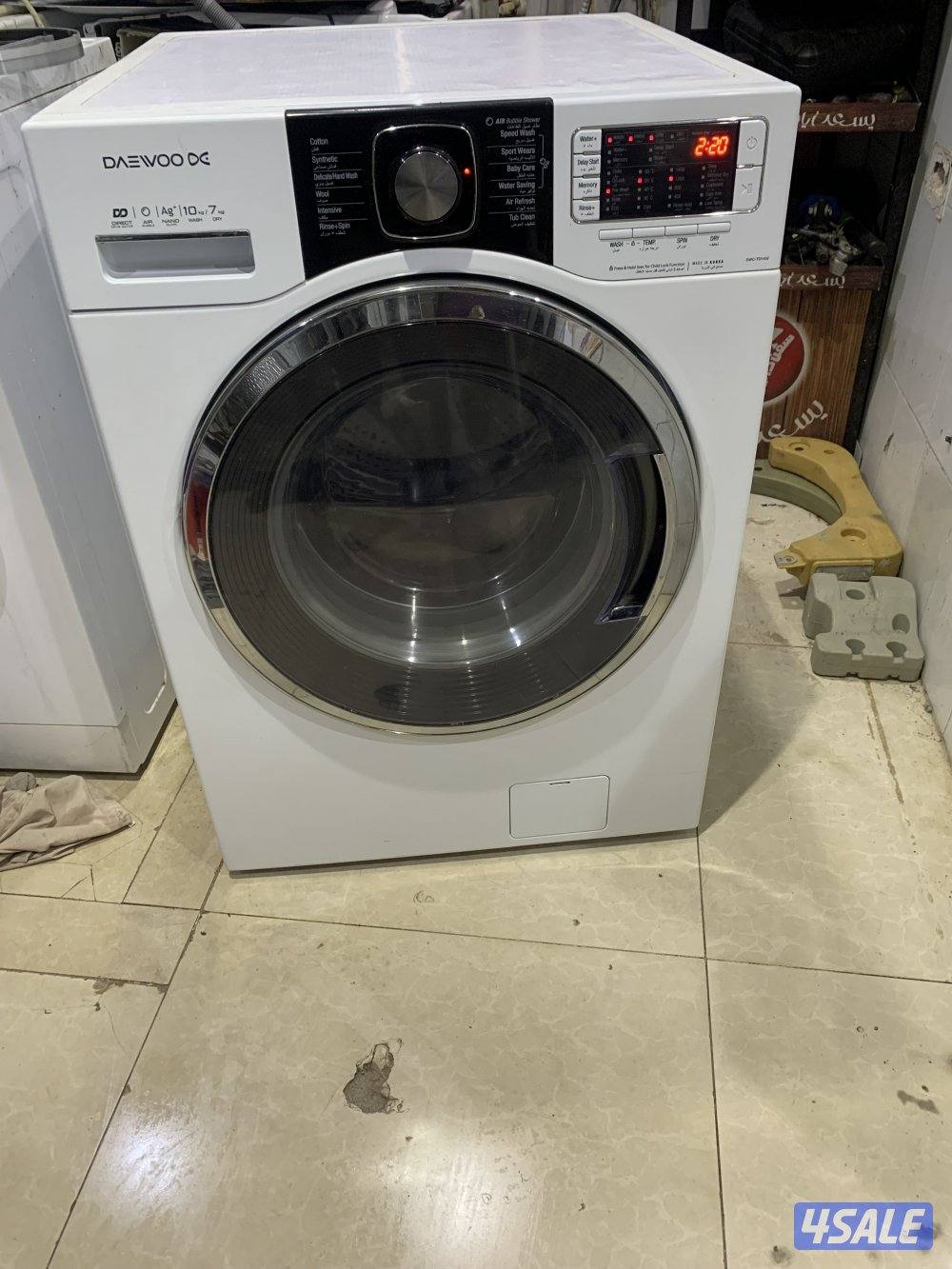 نبيع غساله دايو 10 KG2