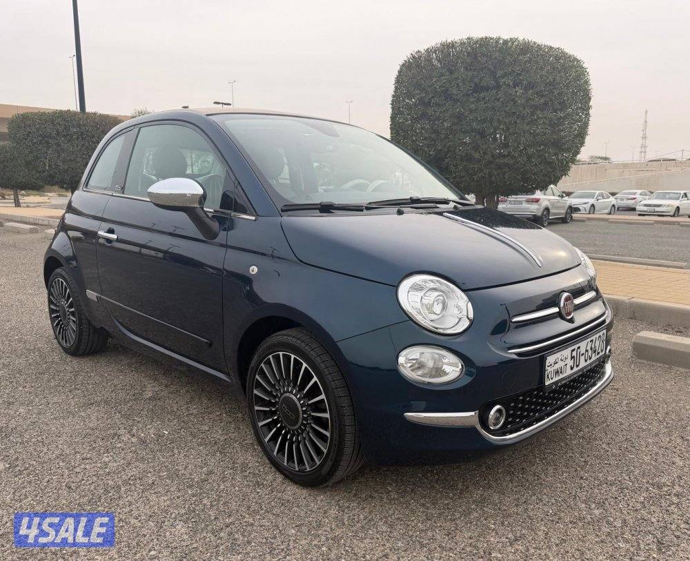 للبيع فيات 500c موديل 2019 ماشي 22الف سيرفس وكاله (تماتيك ) (كشف)0