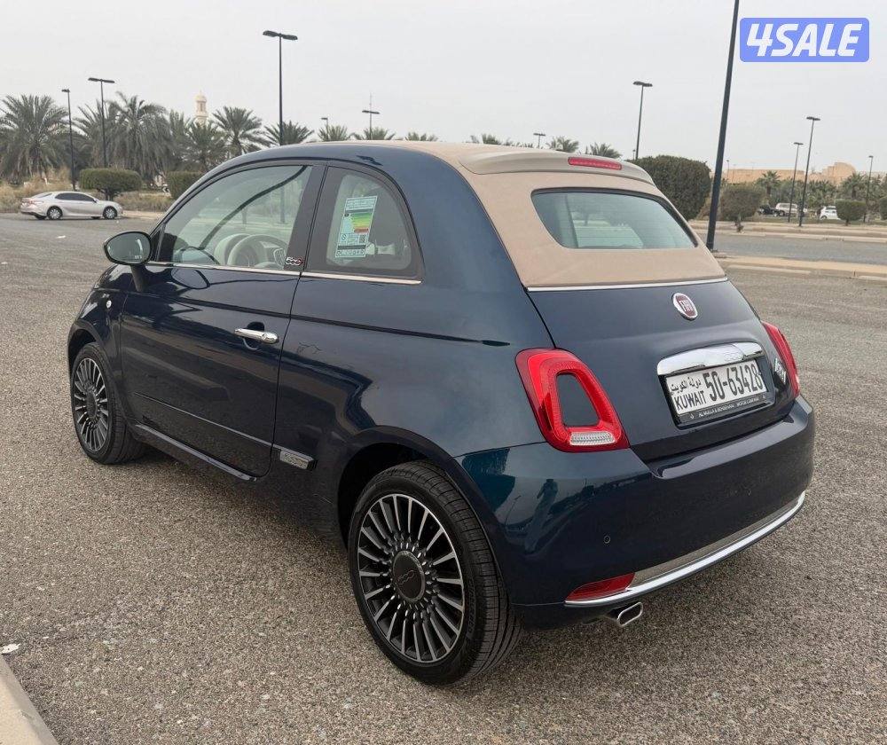 للبيع فيات 500c موديل 2019 ماشي 22الف سيرفس وكاله (تماتيك ) (كشف)5