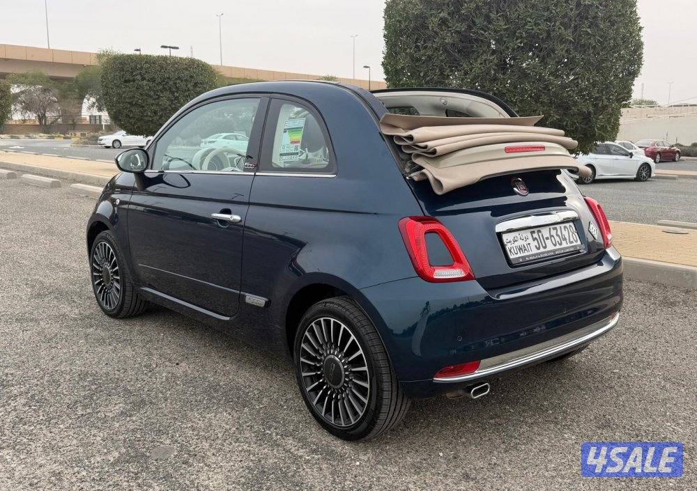 للبيع فيات 500c موديل 2019 ماشي 22الف سيرفس وكاله (تماتيك ) (كشف)6