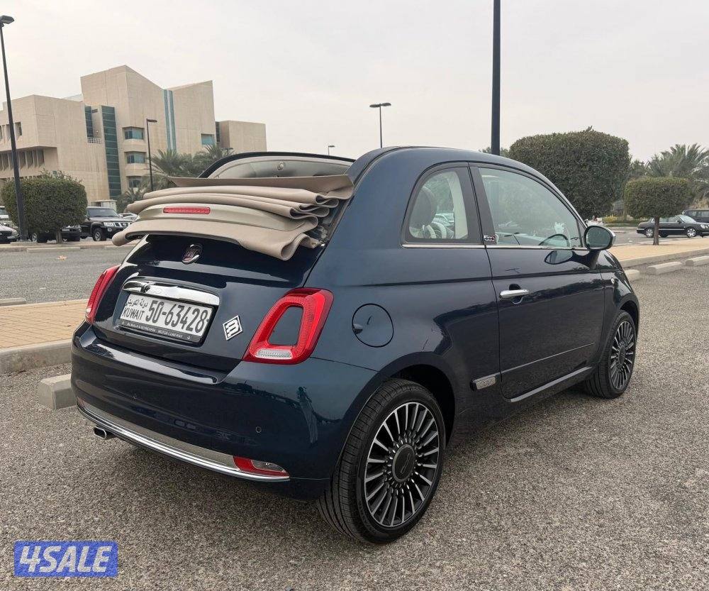 للبيع فيات 500c موديل 2019 ماشي 22الف سيرفس وكاله (تماتيك ) (كشف)9