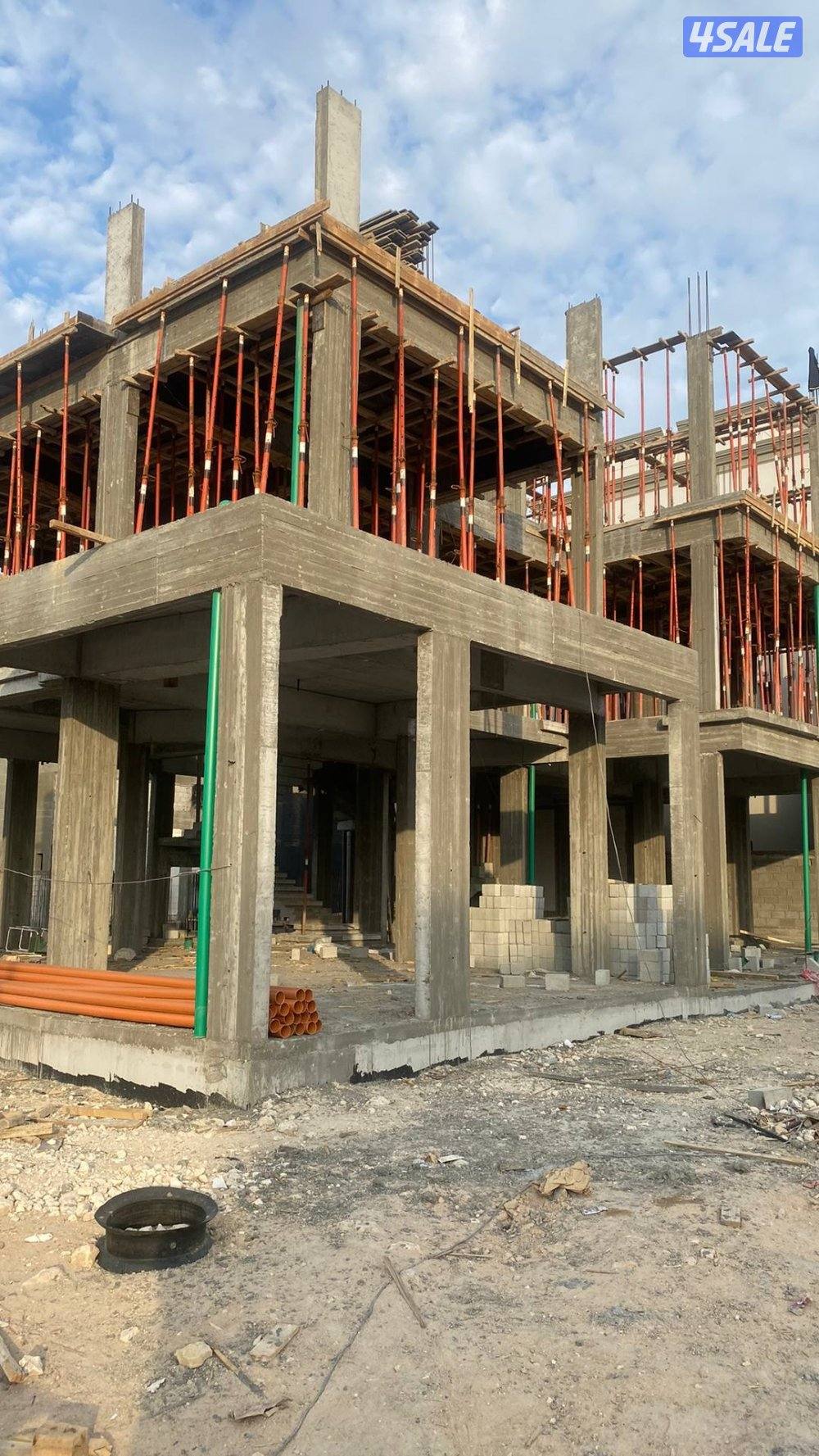 مقاول  هيكل أسود بناء قسائم  ترميم ، تكسر اضافه ادوار وتوسعه مع رفع ان0