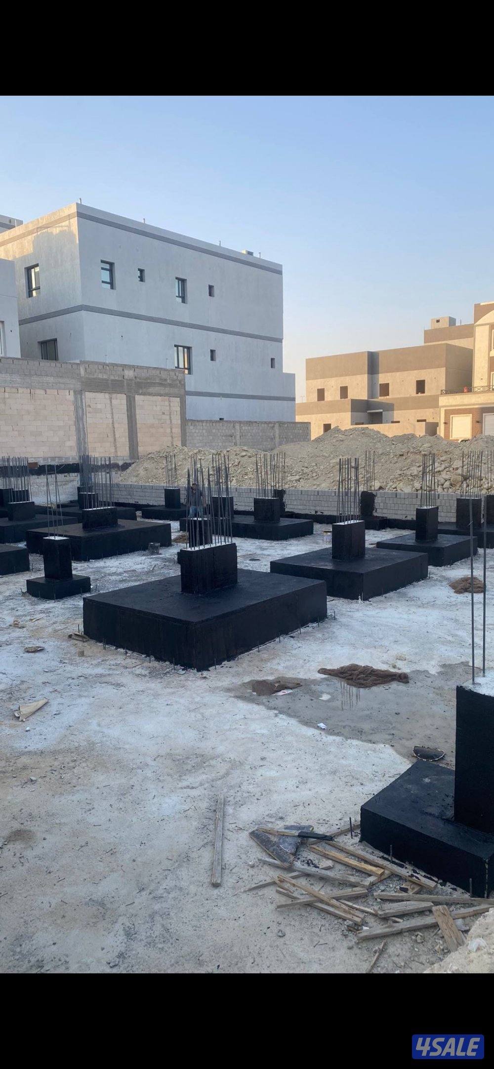 مقاول  هيكل أسود بناء قسائم  ترميم ، تكسر اضافه ادوار وتوسعه مع رفع ان2