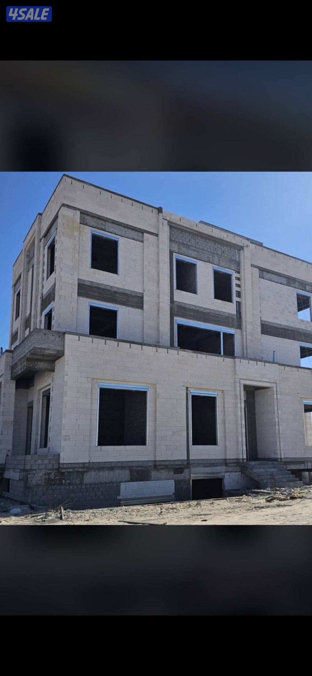 مقاول  هيكل أسود بناء قسائم  ترميم ، تكسر اضافه ادوار وتوسعه مع رفع ان3