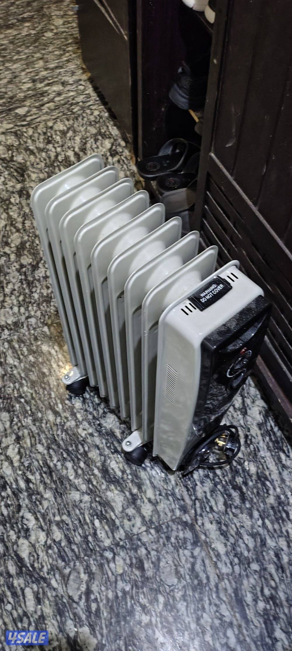 single bed frame & heater for sale2