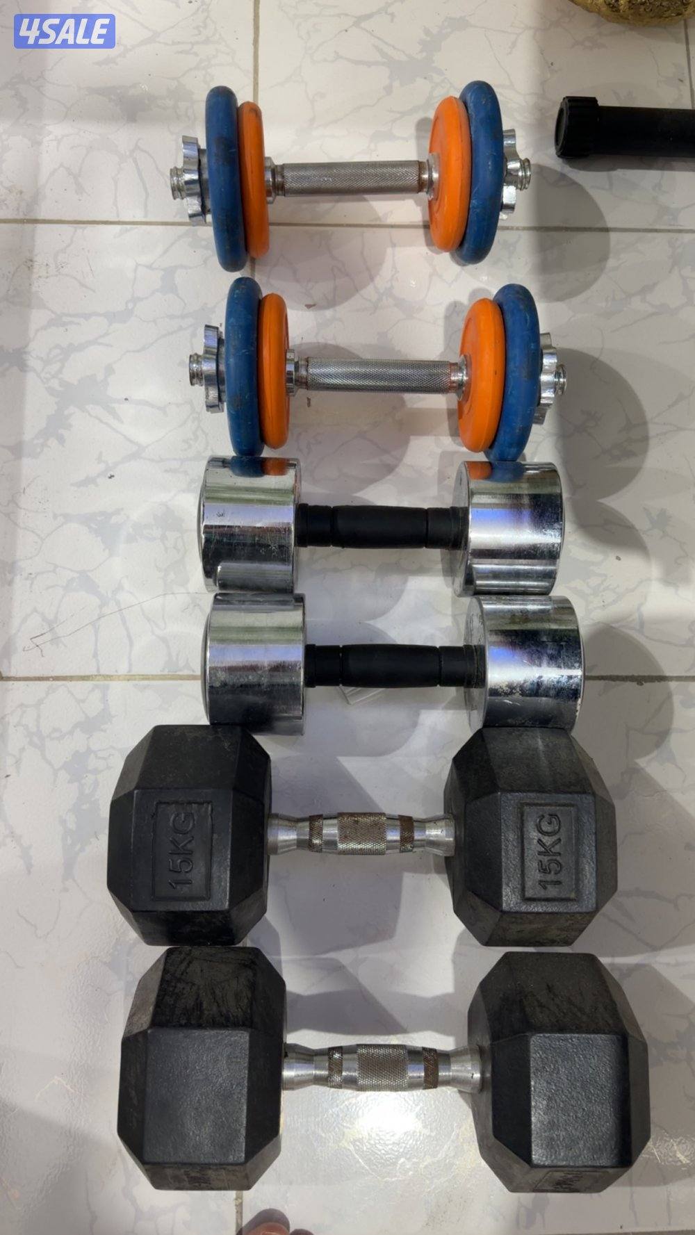 كرسي بنش + دامبل1