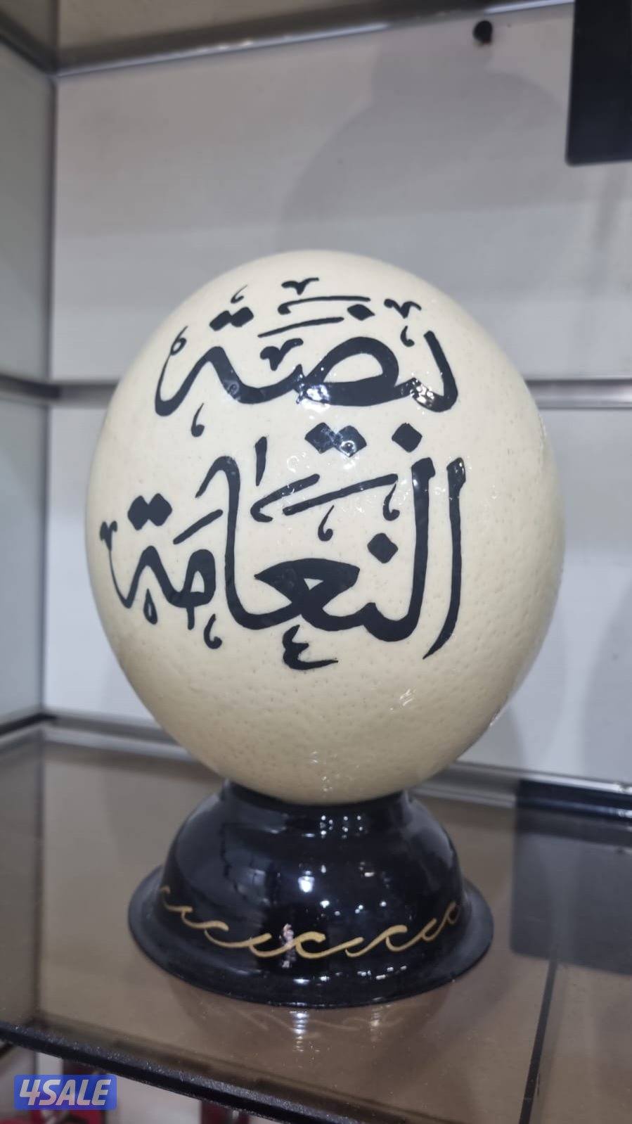 بيض نعام مرسوم عليه10