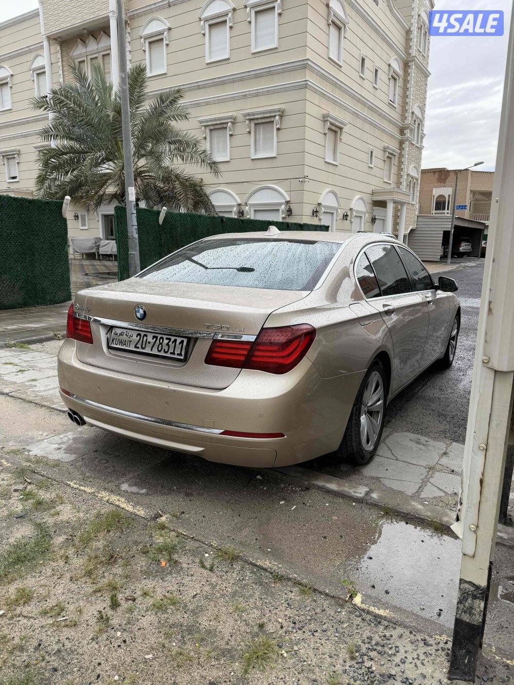 للبيع بي ام 730 الغانم 20133