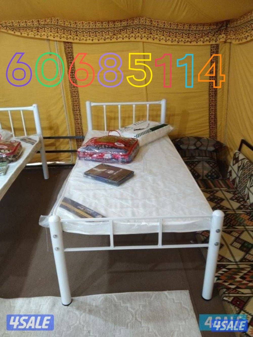 سرير سنجل +سرير دبل سرير  جميع القياسات دواشق طبيه جميع القياسات مخده4