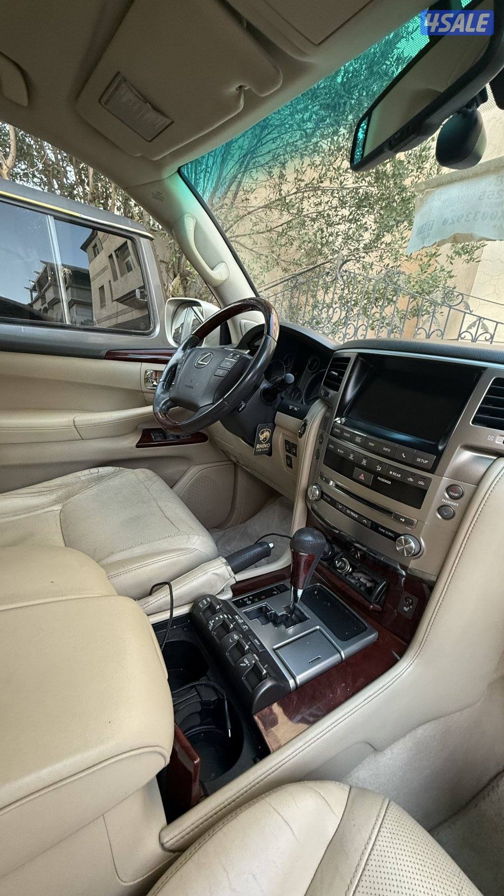 جيب لكزس 570 موديل 2014 وارد الساير صبغ وكاله وشرط الفحص بالكامل1