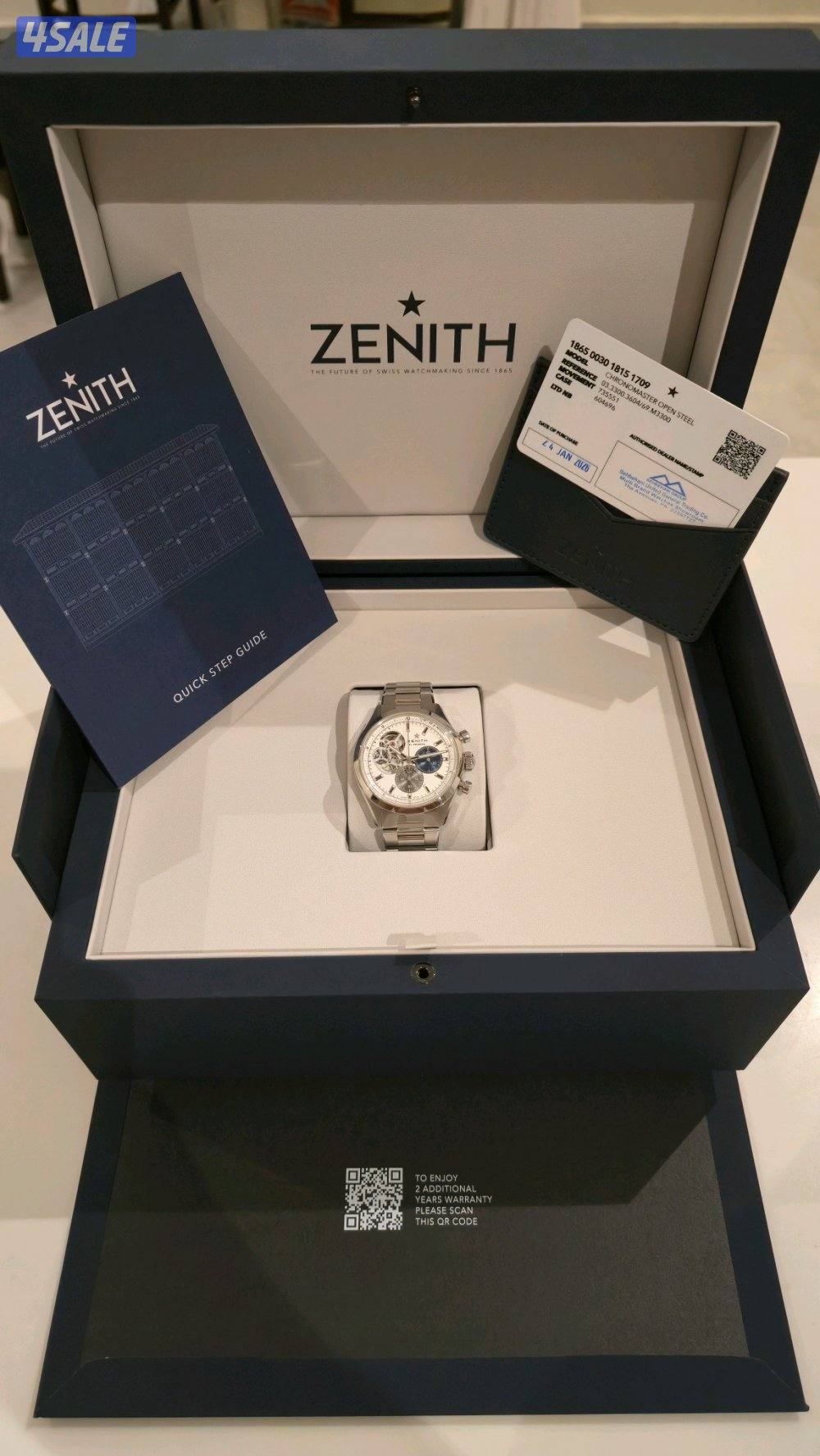 Zenith Chronomaster Open - Brand New - El Primero 1/10th2