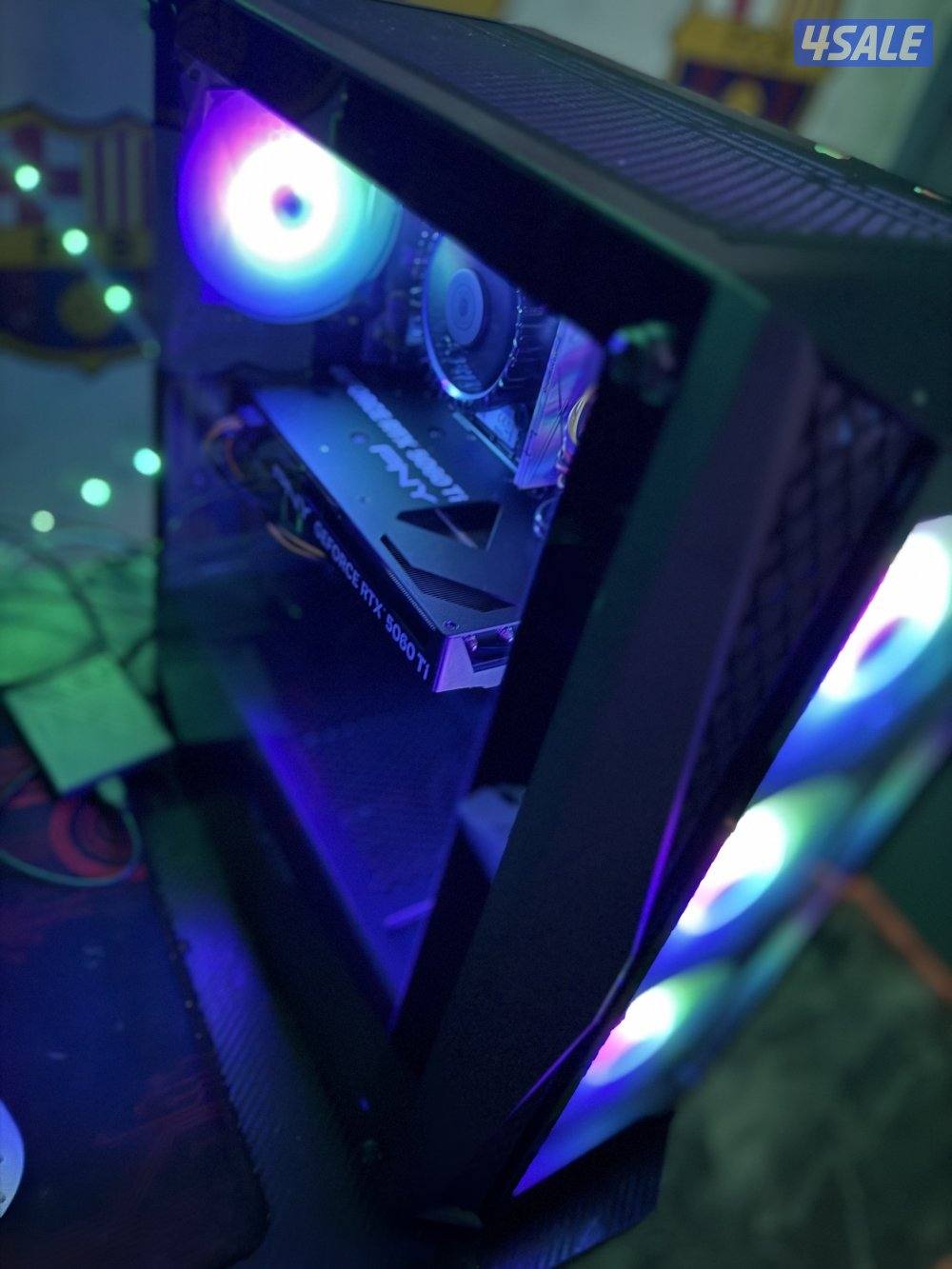 للبيع بي سي بكرتونته يديد RTX 5060ti1