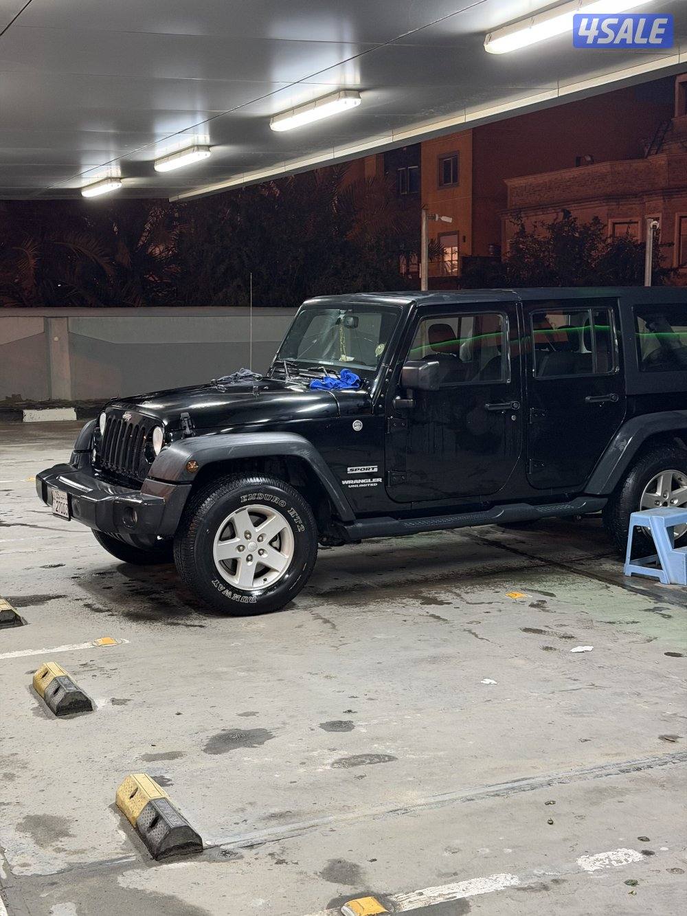 للبيع جيب رانقلر موديل 2016 سبورت نظيف جدا شرط الفحص0