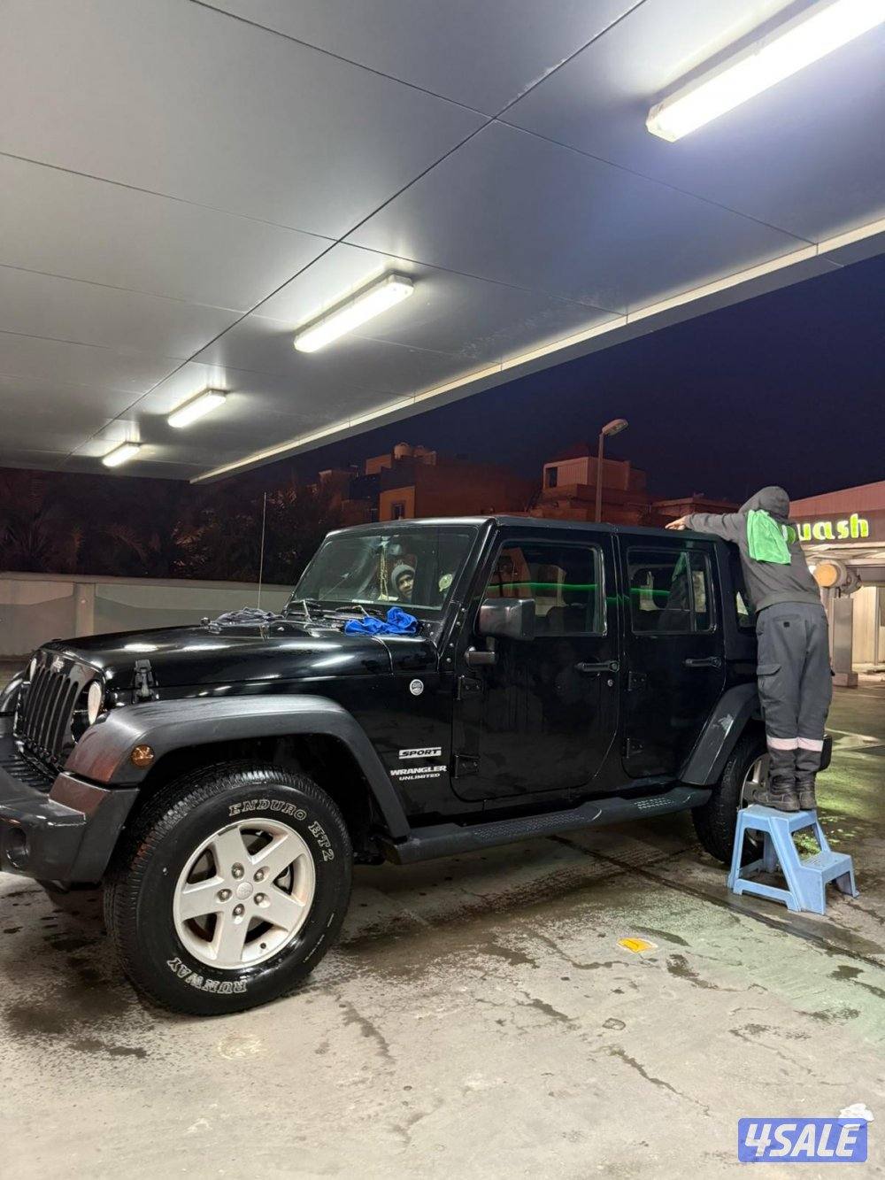 للبيع جيب رانقلر موديل 2016 سبورت نظيف جدا شرط الفحص1
