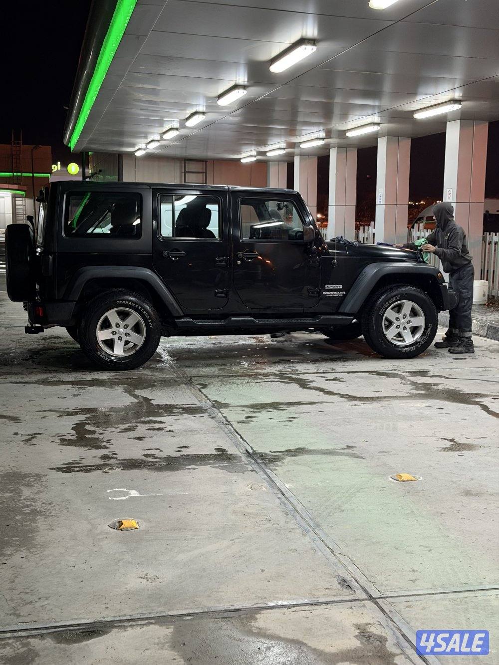 للبيع جيب رانقلر موديل 2016 سبورت نظيف جدا شرط الفحص4