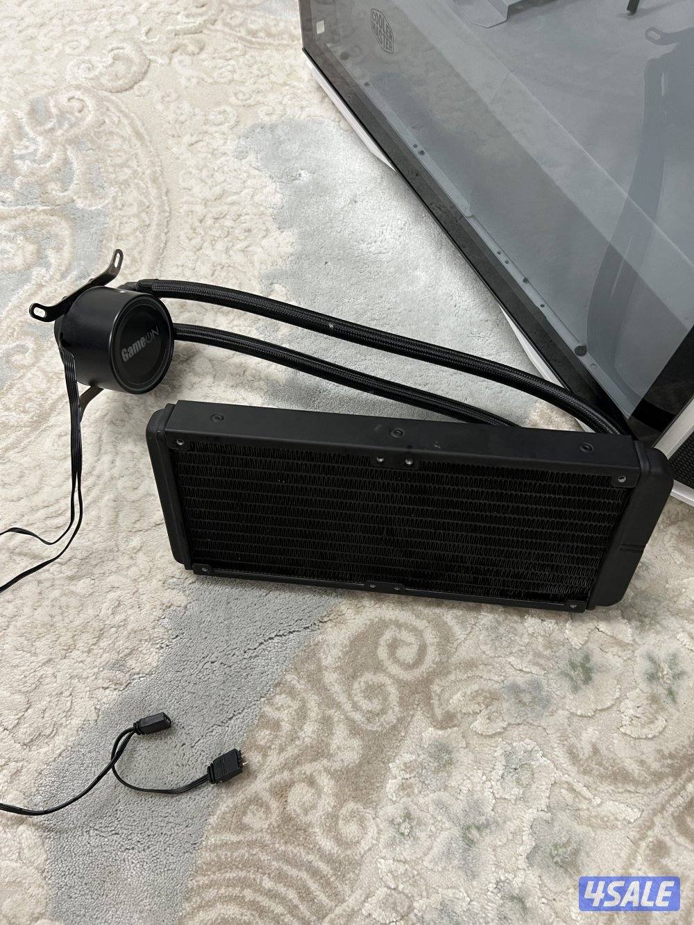 بيعه سريعة كيس كولر ماستر ومبرد مائي  وسلك لي يان لي5