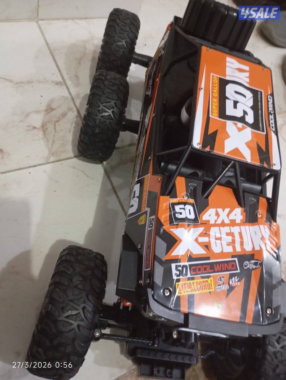 سيارة RC حالتها جديدة لم يتم استخدامها غير يومين استخدام خفيف1