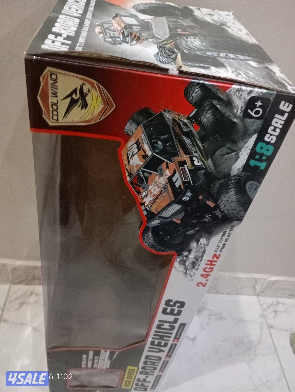 سيارة RC حالتها جديدة لم يتم استخدامها غير يومين استخدام خفيف4