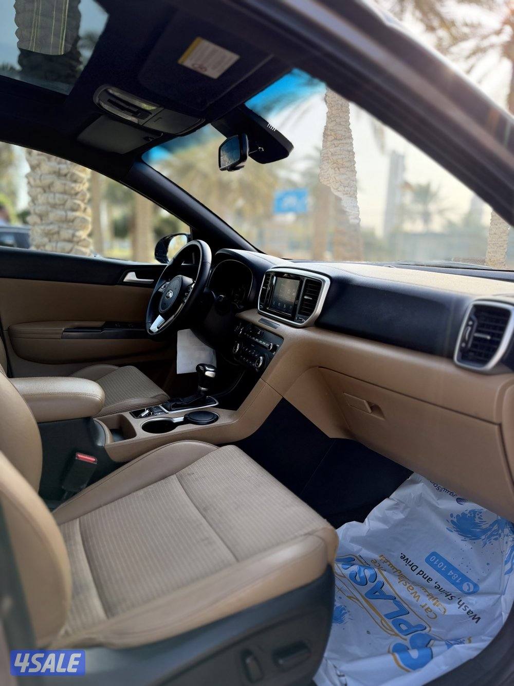 سبورتاج موديل 2020 صبغ وكالة كامل المواصفات بانوراما عداد 150شرط الفحص14