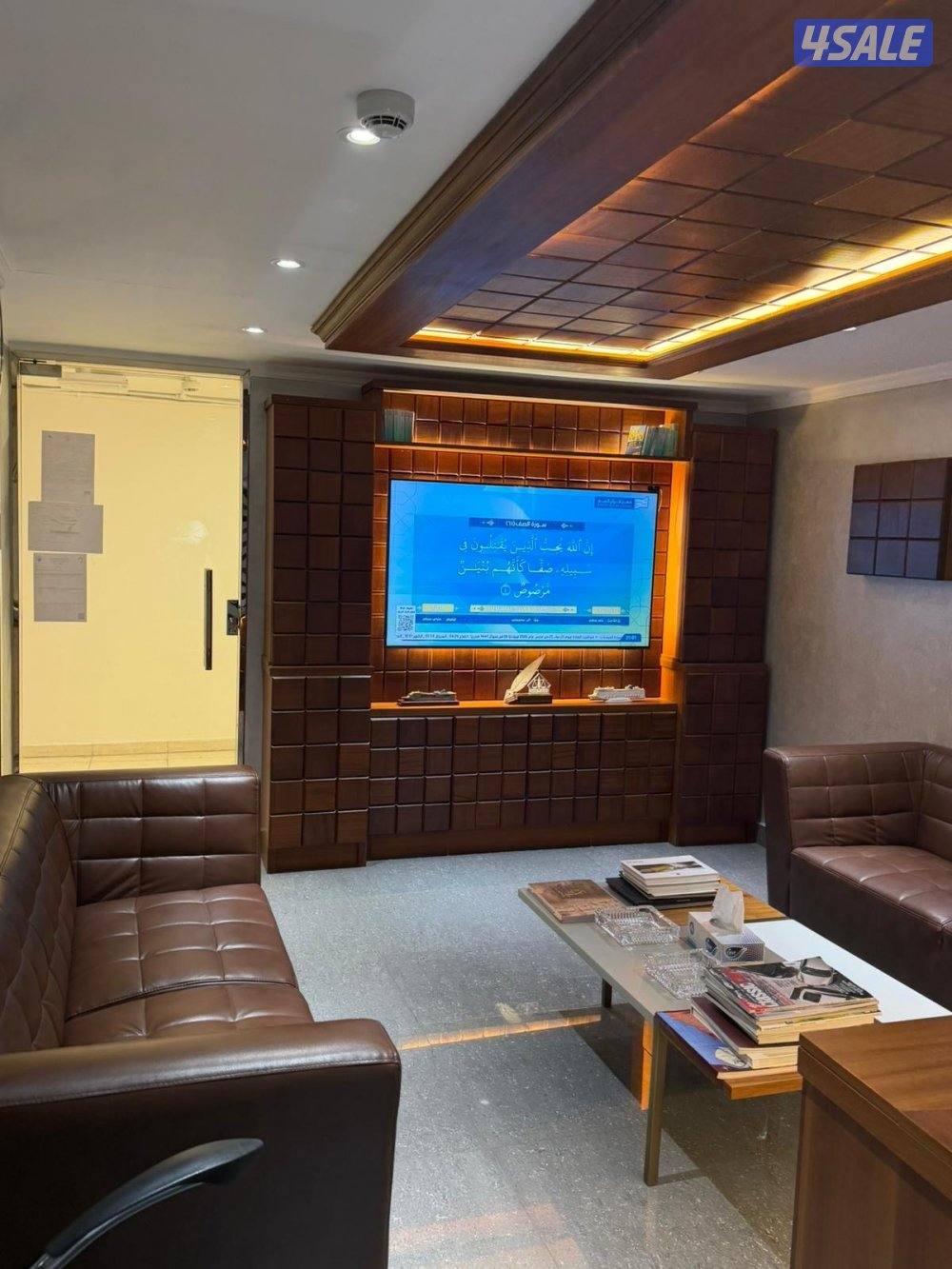 للبيع ٣ مكاتب مفتوحين على بعض0