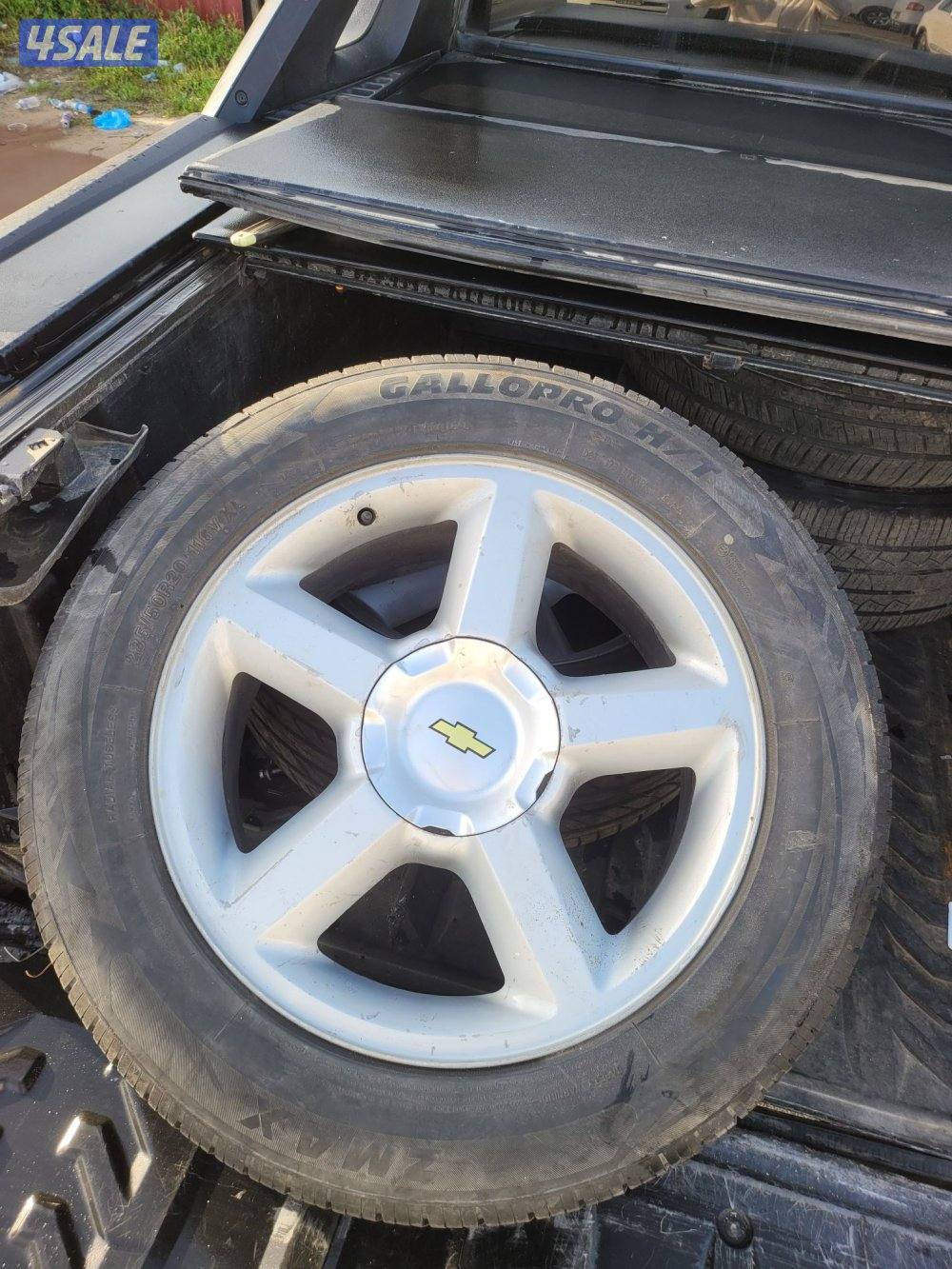 للبيع 4 رنقات LTZ مع توايرهم0