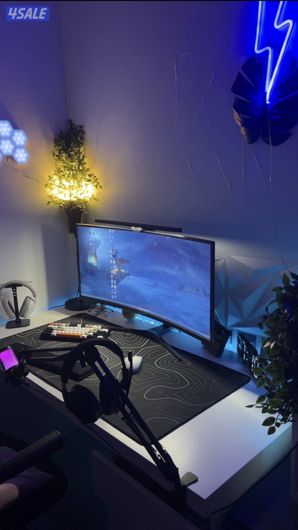 شاشة قيمنق الترا وايد 34انش1