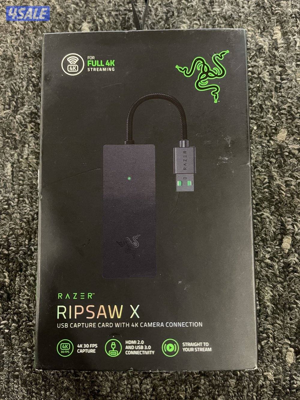 كرت تسجيل من ريزرRazer Ripsaw x3