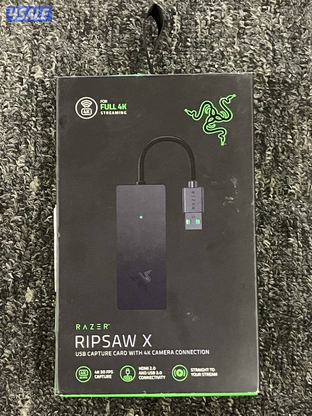كرت تسجيل من ريزرRazer Ripsaw x12