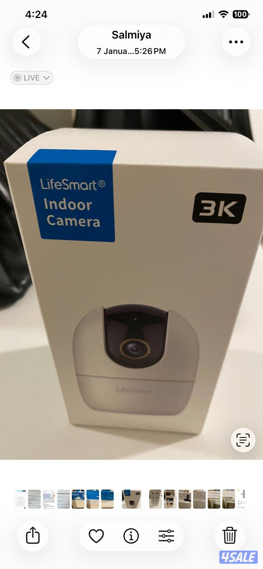 Smart door lock with smart home starter set and indoor camera2