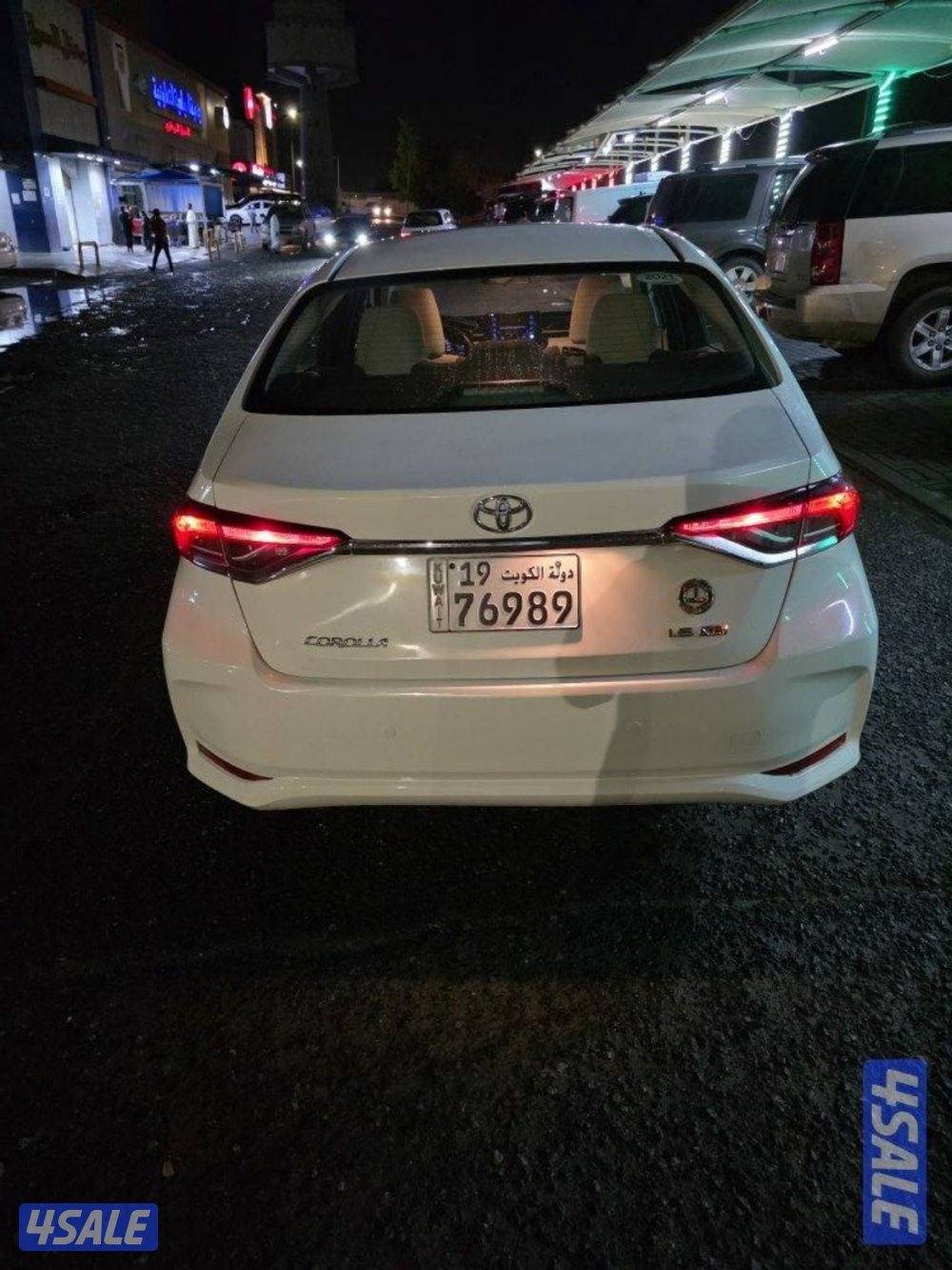 كورولا 2021 ماشية 120 شرط الفحص قير ومكينه وشاصي2