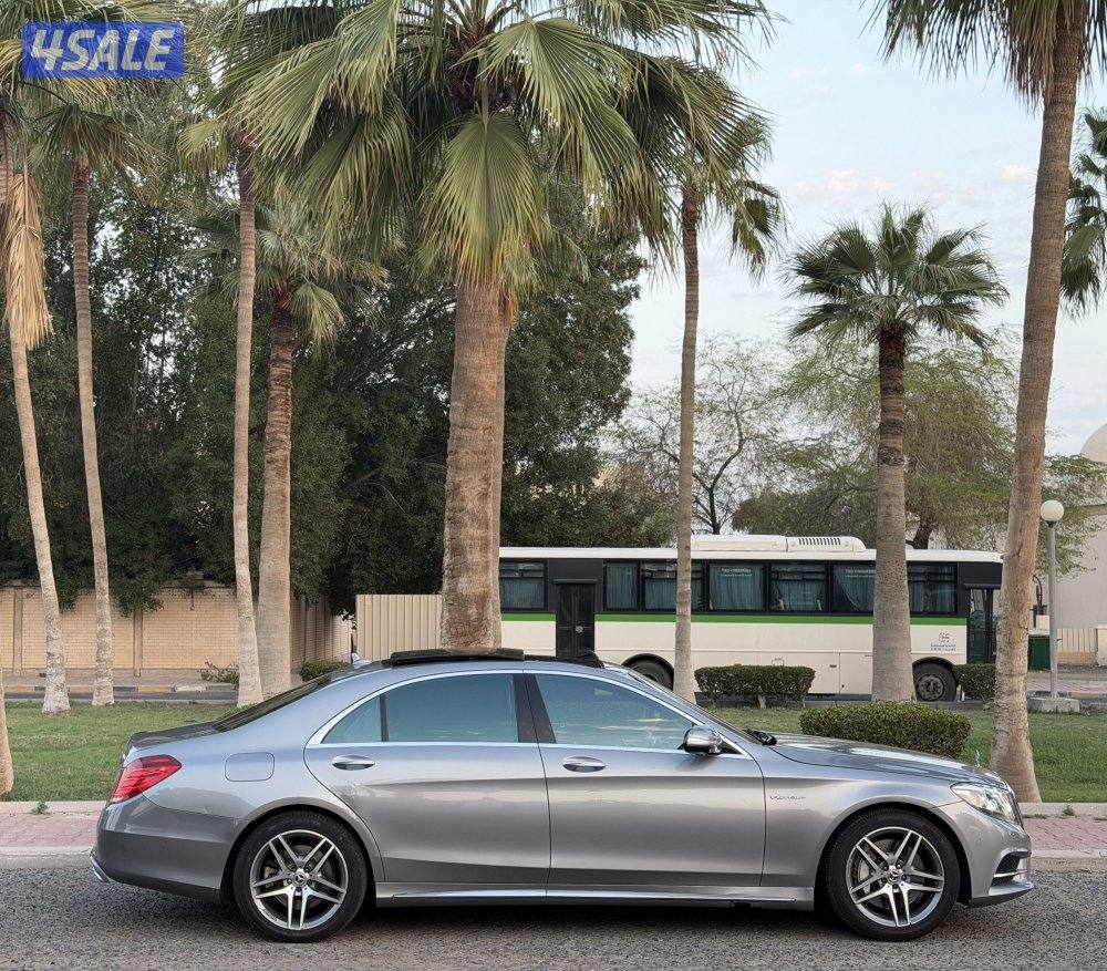 للبيع مرسيدس S550 موديل 2015 عداد 2302