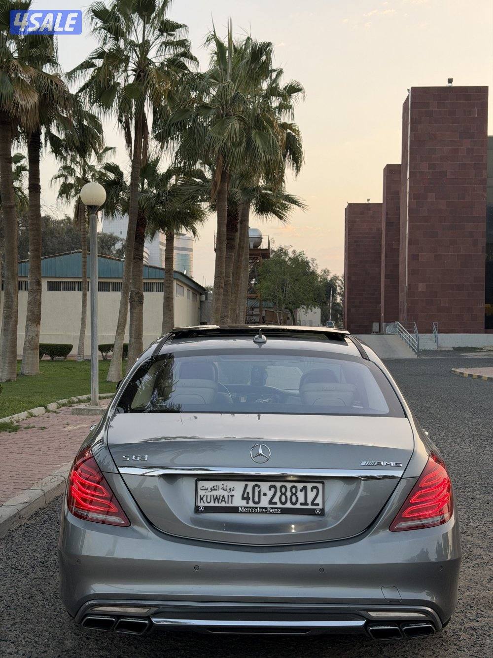 للبيع مرسيدس S550 موديل 2015 عداد 2303