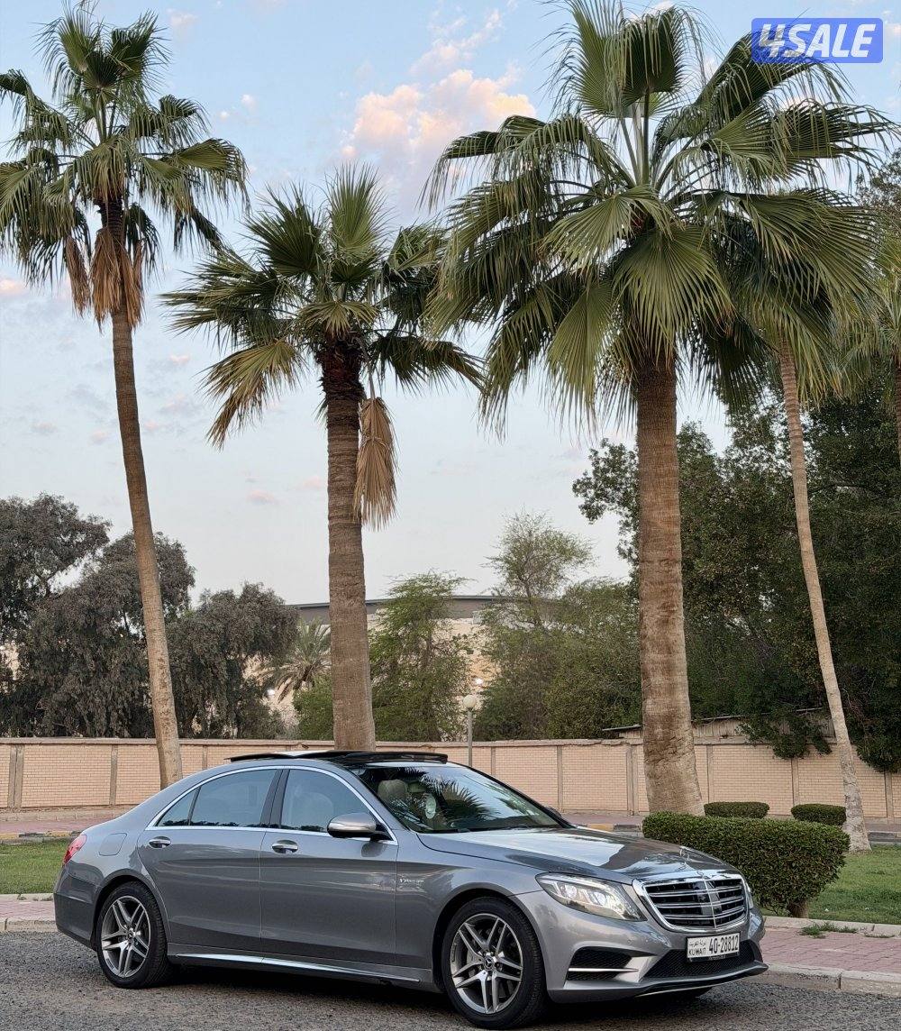 للبيع مرسيدس S550 موديل 2015 عداد 2304